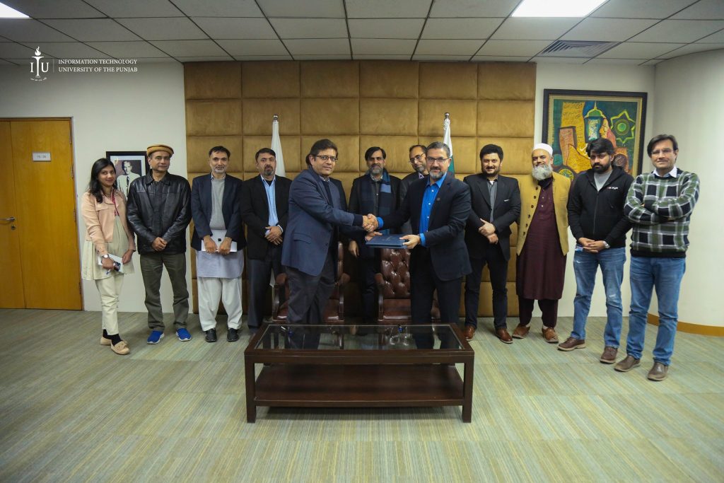Information Technology University and Ebryx Pvt. Ltd Sign MoU to Establish a Collaborative Relationship